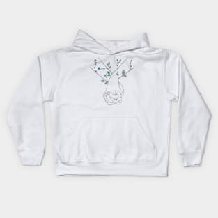 Holding hands Kids Hoodie